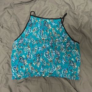 Floral Crop top Cami